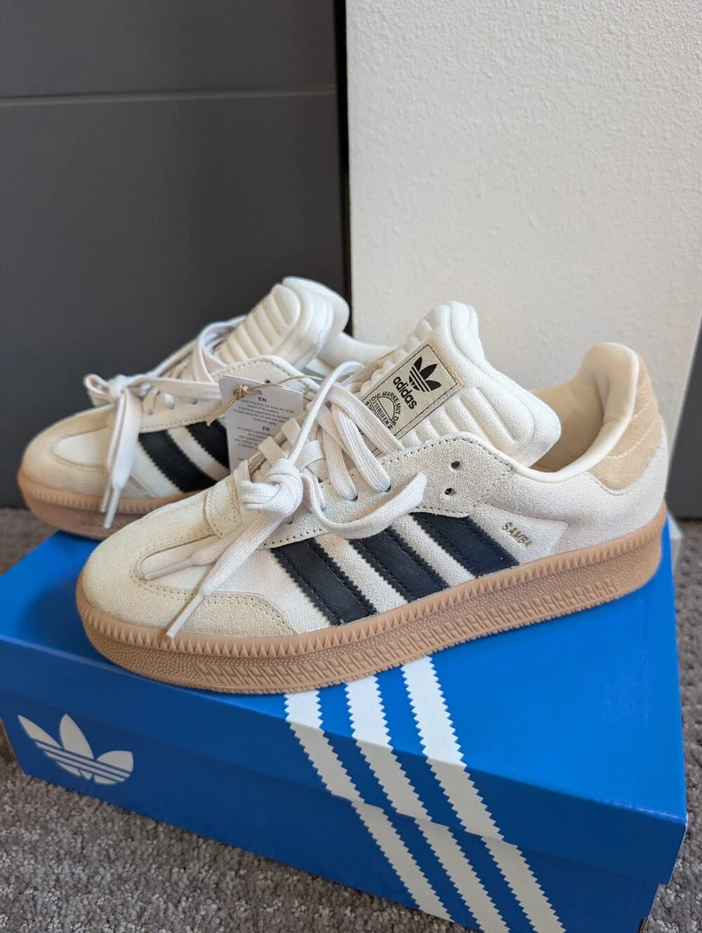 NWT Adidas Samba XLG Big Kid/Men's 6.5 Or Women's 7.5